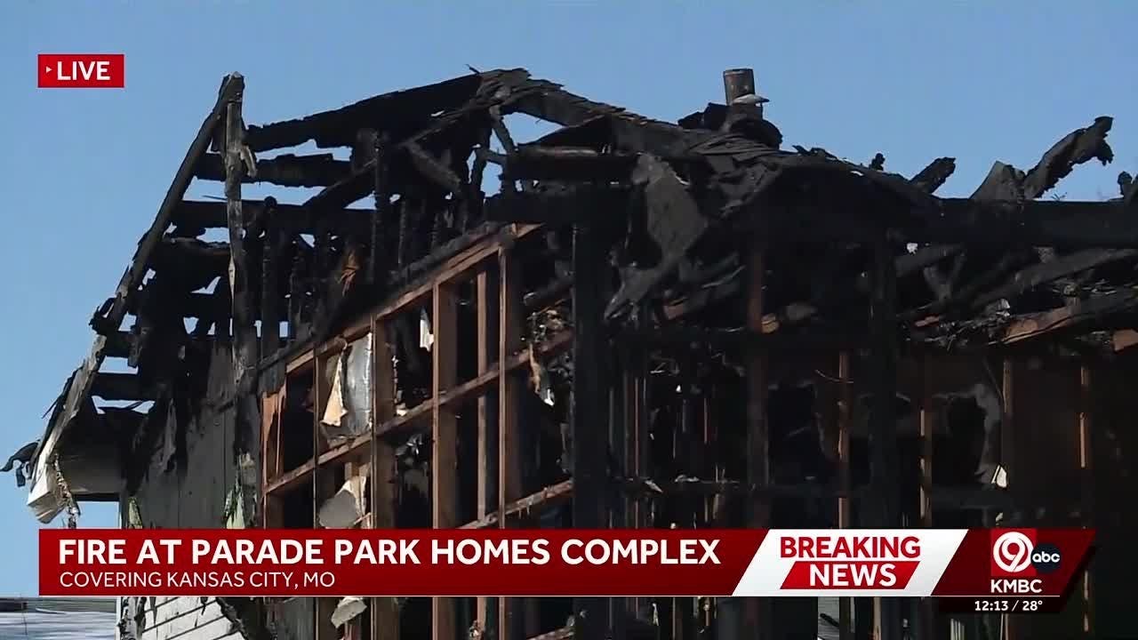 KCFD crews respond to 2 fires in Parade Park neighborhood