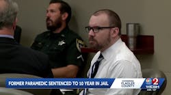 Former Florida paramedic sentenced to 10 years in prison for raping unconscious patient Former Florida paramedic sentenced to 10 years in prison for raping unconscious patient