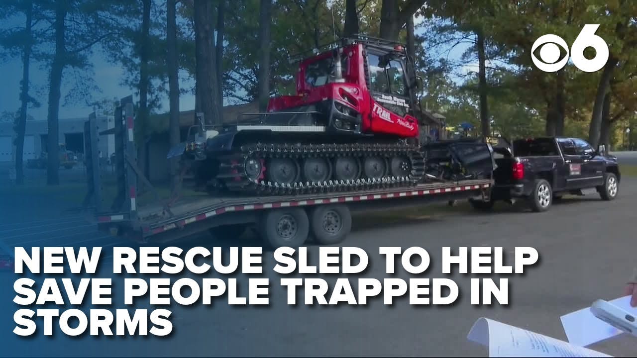 New rescue sled unveiled to tackle harsh winter conditions