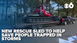 New rescue sled unveiled to tackle harsh winter conditions New rescue sled unveiled to tackle harsh winter conditions