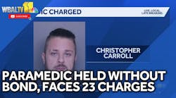 Baltimore County paramedic facing 23 charges for reports of inappropriate behavior Baltimore County paramedic facing 23 charges for reports of inappropriate behavior