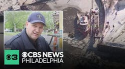 Camden firefighter who died after falling into Delaware River honored during procession Camden firefighter who died after falling into Delaware River honored during procession