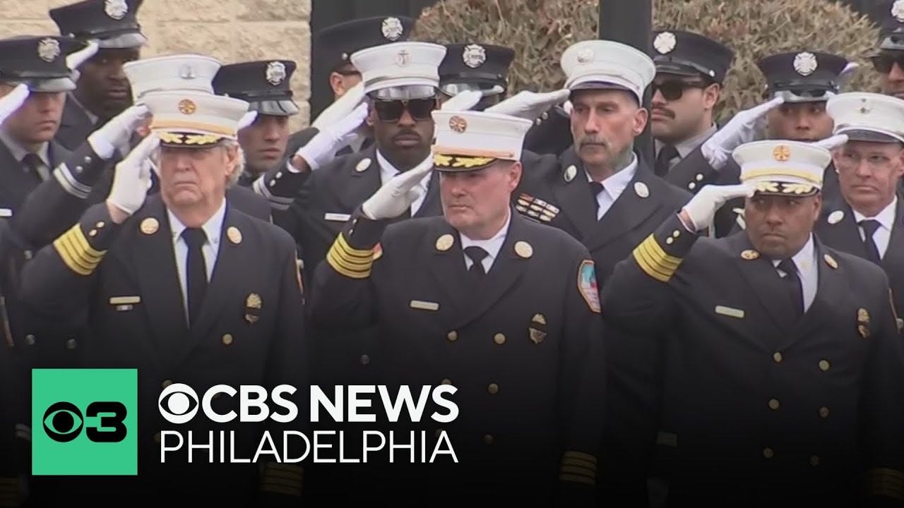 Hundreds gather in Camden for funeral of fallen firefighter: 'He will sadly be missed'