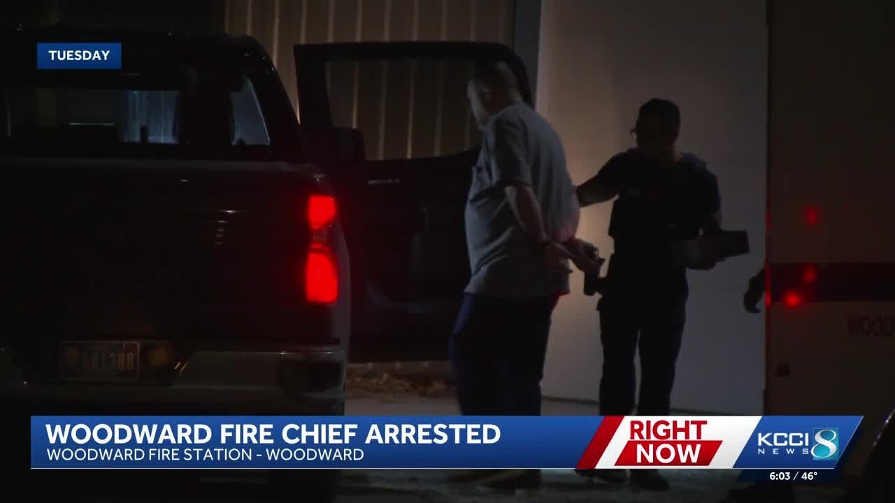 Woodward fire chief arrested on charges of tampering with records