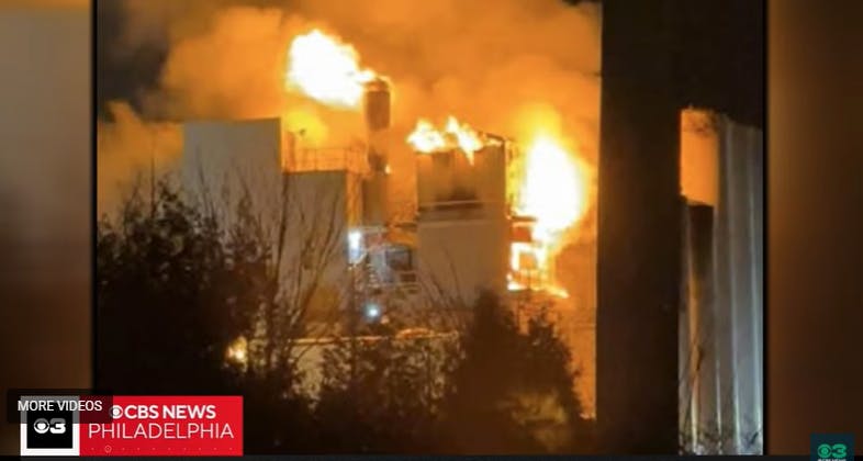 Evacuations after Explosion