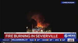Crews respond to fire at Skyland Ranch in Sevierville Crews respond to fire at Skyland Ranch in Sevierville