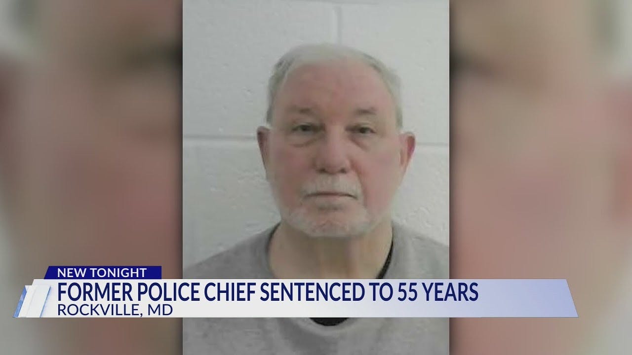 Former Laurel Police Chief sentenced to 55 years in Montgomery County on serial arson charges