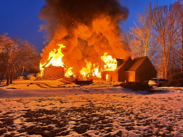 One person was killed in this house explosion Saturday night in Chestertown, MD.