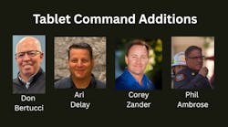 Tablet Command Adds Four Fire Service Professionals to its Team Tablet Command Adds Four Fire Service Professionals to its Team