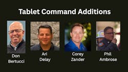 Tablet Command Adds Four Fire Service Professionals to its Team Tablet Command Adds Four Fire Service Professionals to its Team