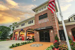 A feasibility study for the Massapequa Fire District led to completion of a 21,600-sq.-ft. station that comprises seven bays, integrated hands-on training, decontamination spaces, company offices, fitness facilities, a training classroom, rehab support and a large multipurpose room. A feasibility study for the Massapequa Fire District led to completion of a 21,600-sq.-ft. station that comprises seven bays, integrated hands-on training, decontamination spaces, company offices, fitness facilities, a training classroom, rehab support and a large multipurpose room.
