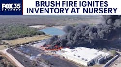 Brush fire ignites plastic inventory at Osceola County nursery Brush fire ignites plastic inventory at Osceola County nursery