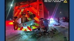 Byron Center Township Fire Truck Hit Byron Center Township Fire Truck Hit