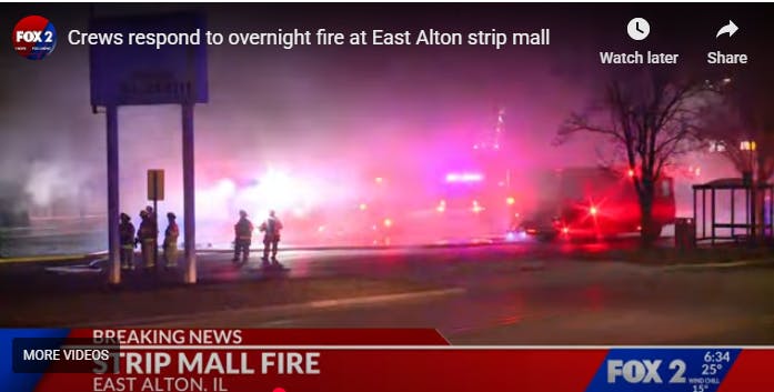 IL Strip Mall Fire