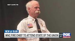 Bat Cave fire chief who helped hundreds during Helene headed to State of the Union Bat Cave fire chief who helped hundreds during Helene headed to State of the Union