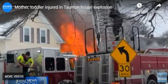 Mother, Child Hurt in Blast