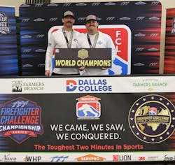 Rob Torrence and his tandem partner, Jon Donaldson, won a World Championship in the municipal department category in 2025. Rob Torrence and his tandem partner, Jon Donaldson, won a World Championship in the municipal department category in 2025.