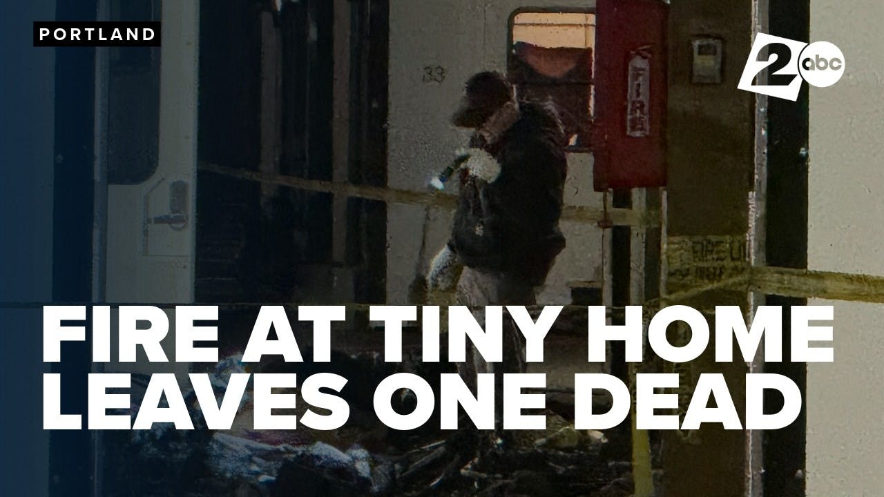 Person Dies in Pod Fire at Portland, OR, Safe Rest Village