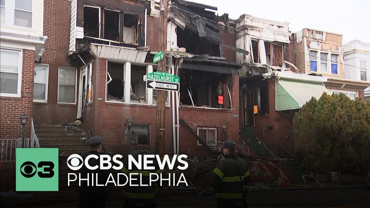 Collapse Injures Several Philadelphia Firefighters at Rowhome Blaze