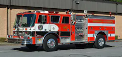 The Brandywine, MD, Volunteer Fire Department once operated a pair of 1987 Hahn 1,250-gpm pumpers that had a 500-gallon tank, a 178-inch wheelbase and an overall length that was just shy of 28 feet. Cab and body designs of this period were limited when compared with today’s multiple configurations. The advent of four-door cab units had a significant effect on apparatus design. The Brandywine, MD, Volunteer Fire Department once operated a pair of 1987 Hahn 1,250-gpm pumpers that had a 500-gallon tank, a 178-inch wheelbase and an overall length that was just shy of 28 feet. Cab and body designs of this period were limited when compared with today’s multiple configurations. The advent of four-door cab units had a significant effect on apparatus design.