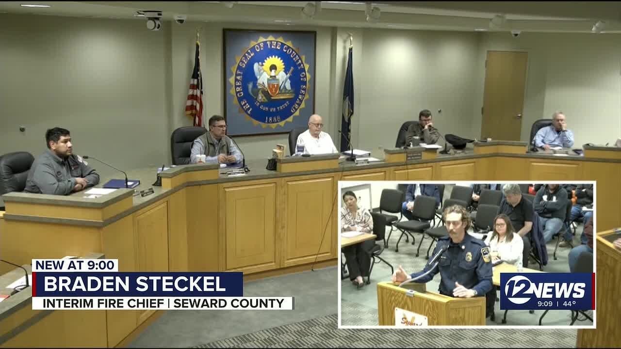 The Seward County Administrator demanded a radio so she could direct units.