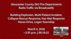 Explosion at Cocoa Butter Plant in Gloucester County, NJ
