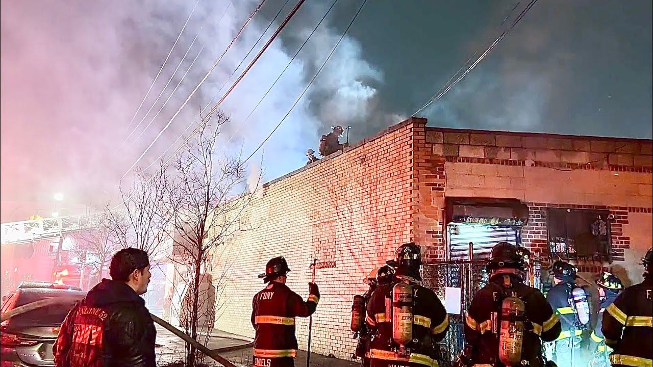 FDNY: Fire Tears Through 11 Bronx Businesses