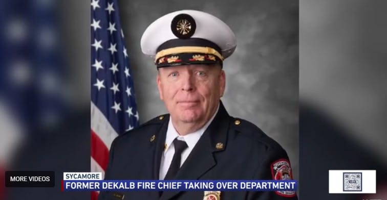 Retired DeKalb County, IL Fire Chief Mike Thomas has been named Interim Chief in Sycamore.