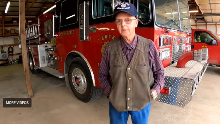 Rock Fire Chief Charley Pearson said the community's support means more than Google's check.