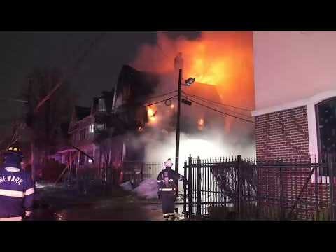 18 people displaced after fire rips through NJ home