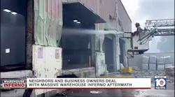 Miami-Dade firefighters work to put out hot spots, days after massive warehouse fire