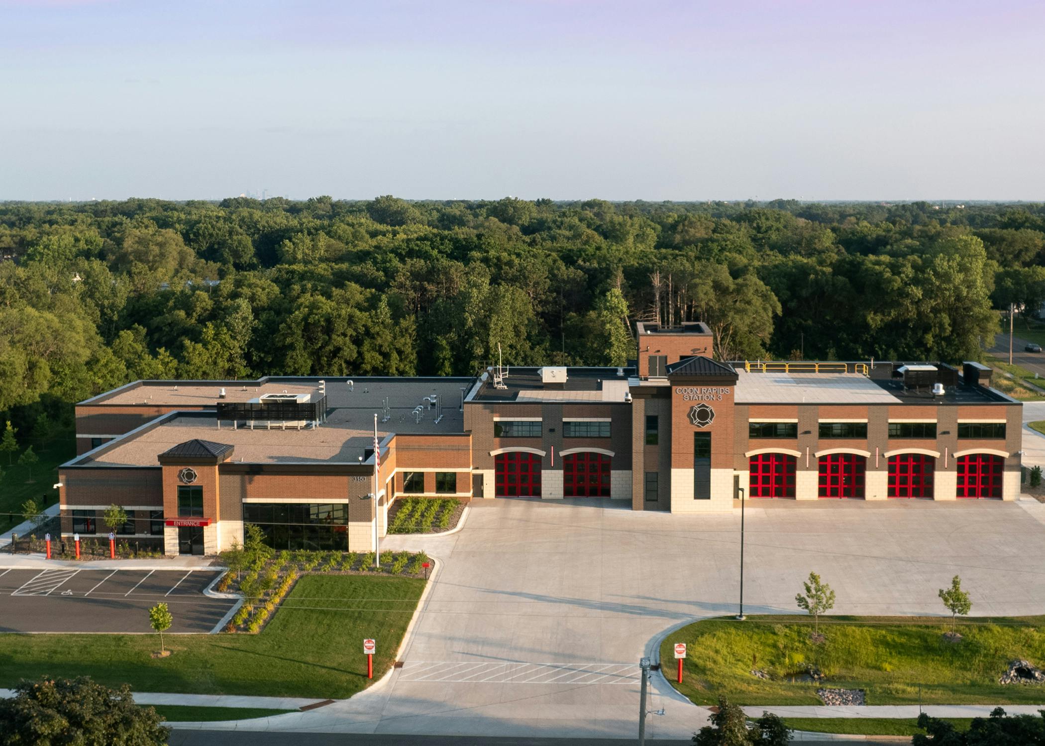 Station Design Awards - Coon Rapids, MN, Fire Station No. 3 - CNH Architects