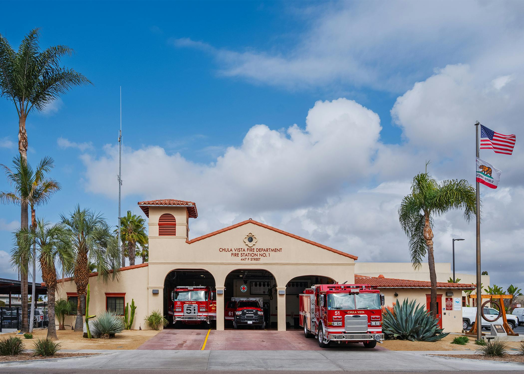 Station Design Awards - Chula Vista, CA, Fire Station No. 1 - COAR Design Group
