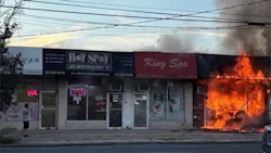 Originally, the original fire store was thought to be ordinary construction. Not until the first-due engine arrived and members entered the building as fire conditions allowed was it discovered that the building was lightweight construction that consisted of Q decking over open web trusses. Originally, the original fire store was thought to be ordinary construction. Not until the first-due engine arrived and members entered the building as fire conditions allowed was it discovered that the building was lightweight construction that consisted of Q decking over open web trusses.