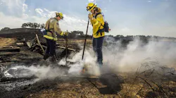 A measure being considered would lower the retirement age for firefighters and police officers.