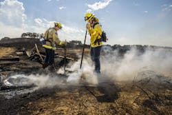 A measure being considered would lower the retirement age for firefighters and police officers. A measure being considered would lower the retirement age for firefighters and police officers.