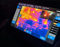 The use of drones that include thermal sensors at high-rise fires provides incident command with the ability to view heat signatures that can reveal extension, rooftop involvement and exposures that aren’t obvious from street level. The use of drones that include thermal sensors at high-rise fires provides incident command with the ability to view heat signatures that can reveal extension, rooftop involvement and exposures that aren’t obvious from street level.