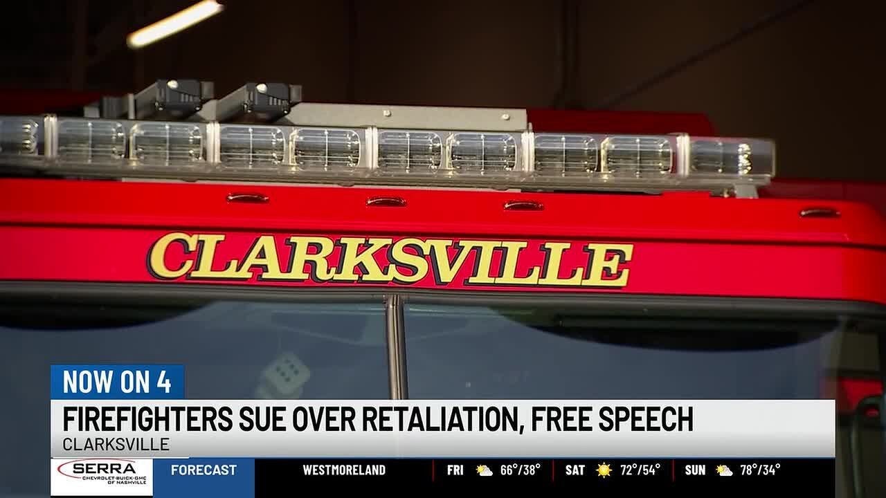 Former Clarksville firefighters sue city for retaliation