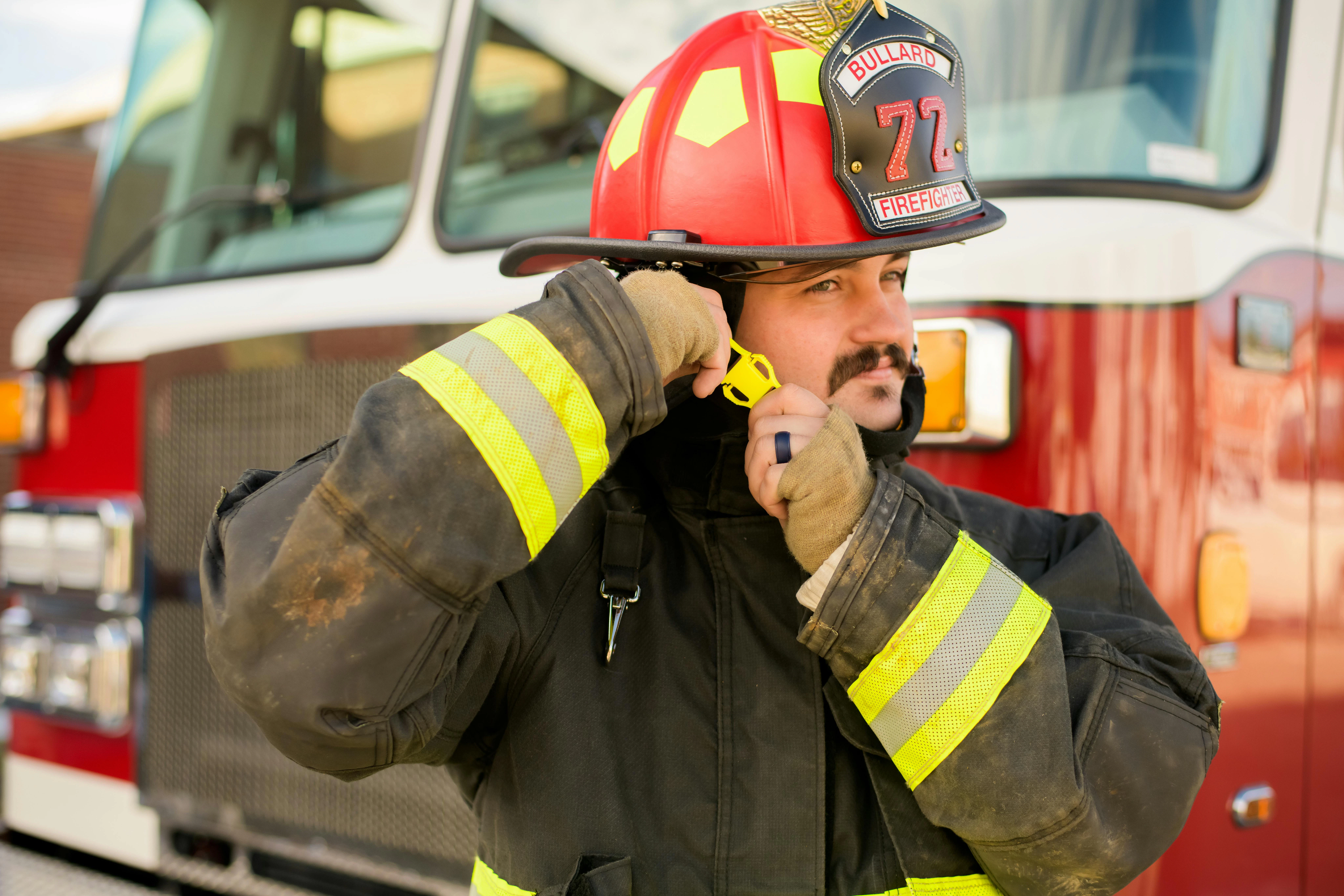 The Cynthiana, KY, Fire Department performed drills where they left the Bullard UST LowRider&rsquo;s chins tap dangling, and it stayed one better than Bullard&rsquo;s original helmet.