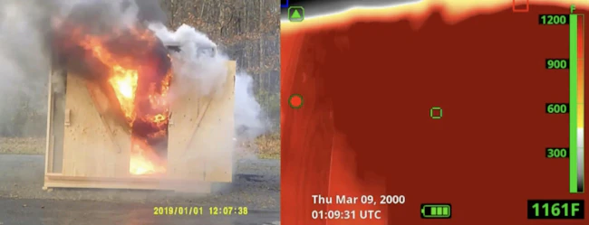When a thermal imaging camera (TIC) that includes the newest technology encounters an environment that&rsquo;s beyond its dynamic range, the entire displayed image will display red.