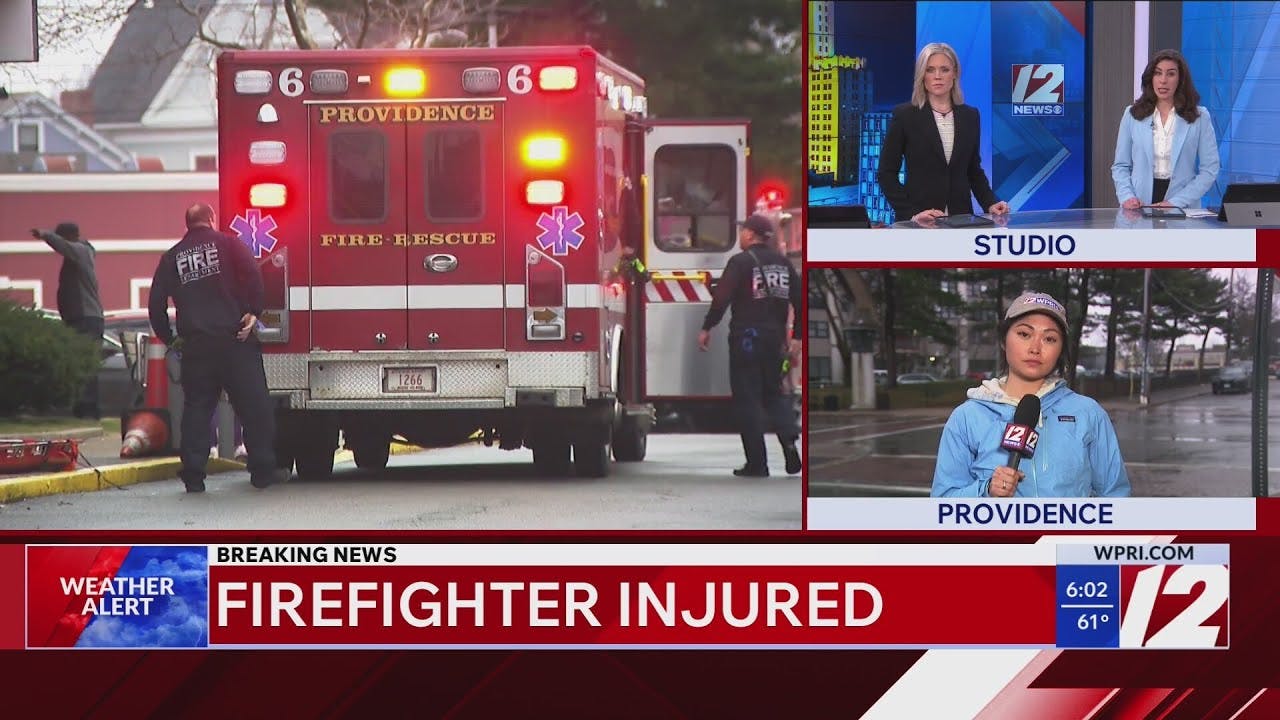 Providence Firefighter Hurt in Fall Down Elevator Shaft