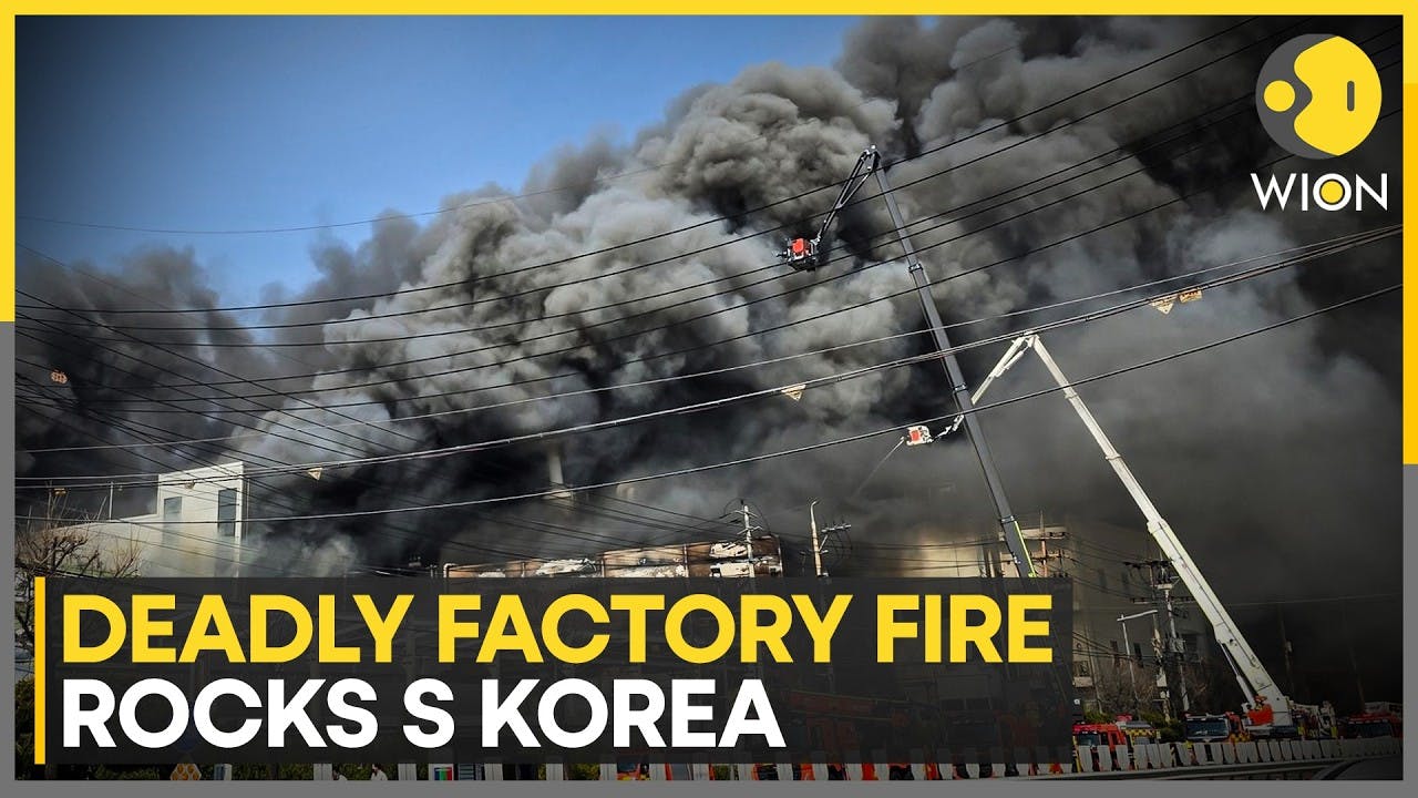 14 Killed in Blaze at South Korean Vehicle Parts Factory