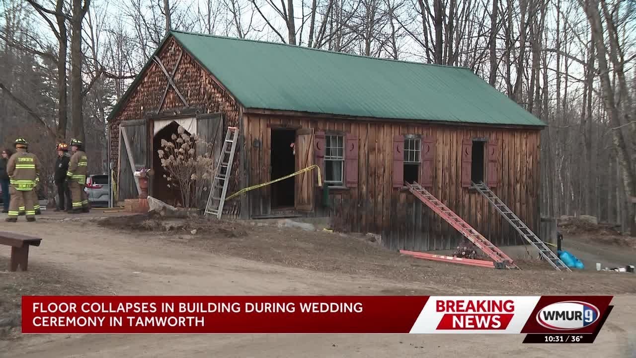 Nearly 70 Fall as Floor Collapses During Wedding in Tamworth, NH, Venue