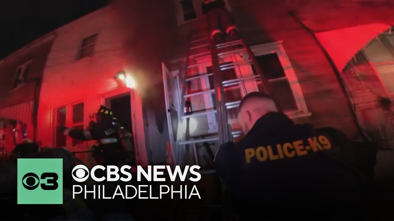 Video shows dramatic rescue from house fire in Allentown