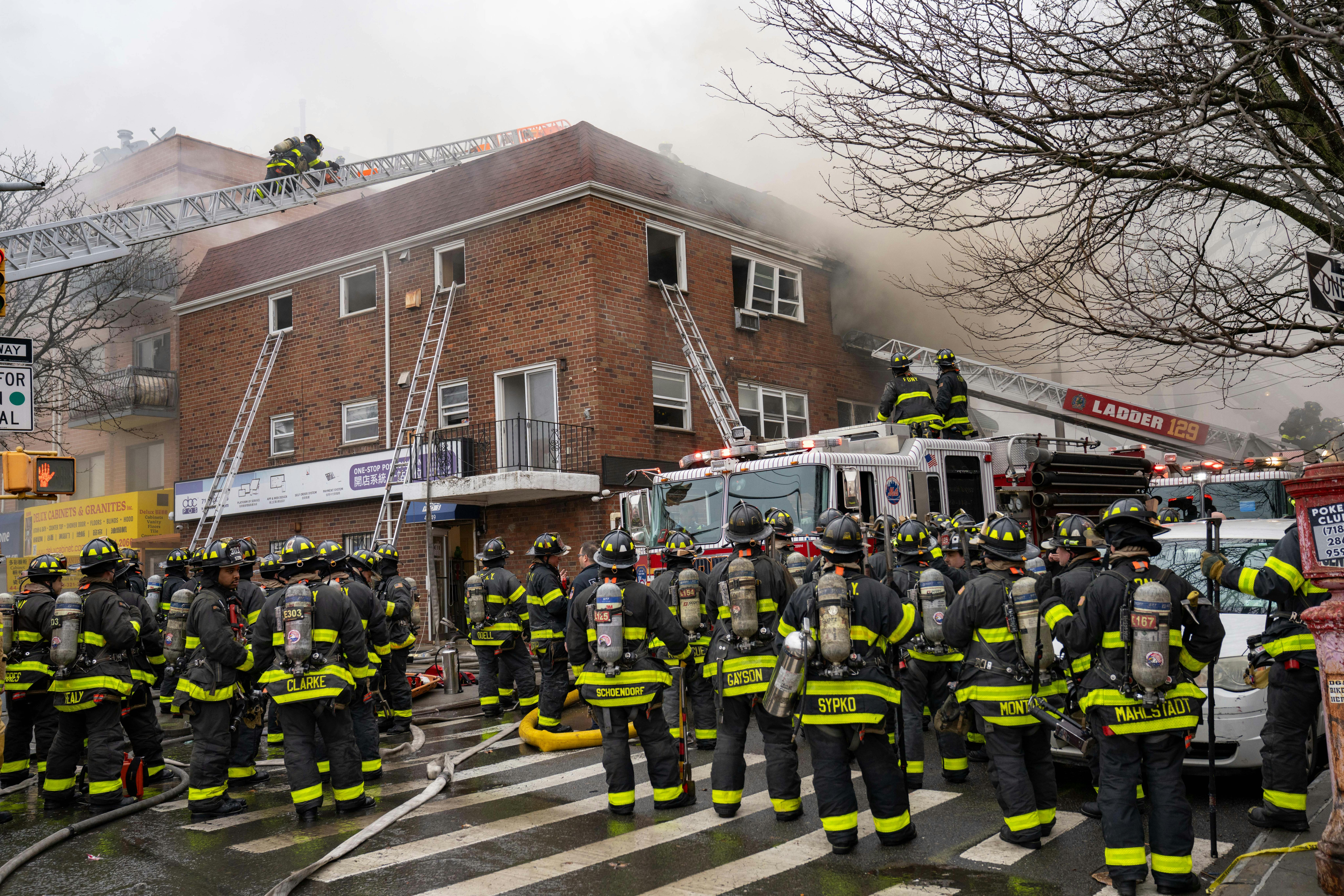 FDNY firefighters battled a fire last week that claimed four, including a toddler.