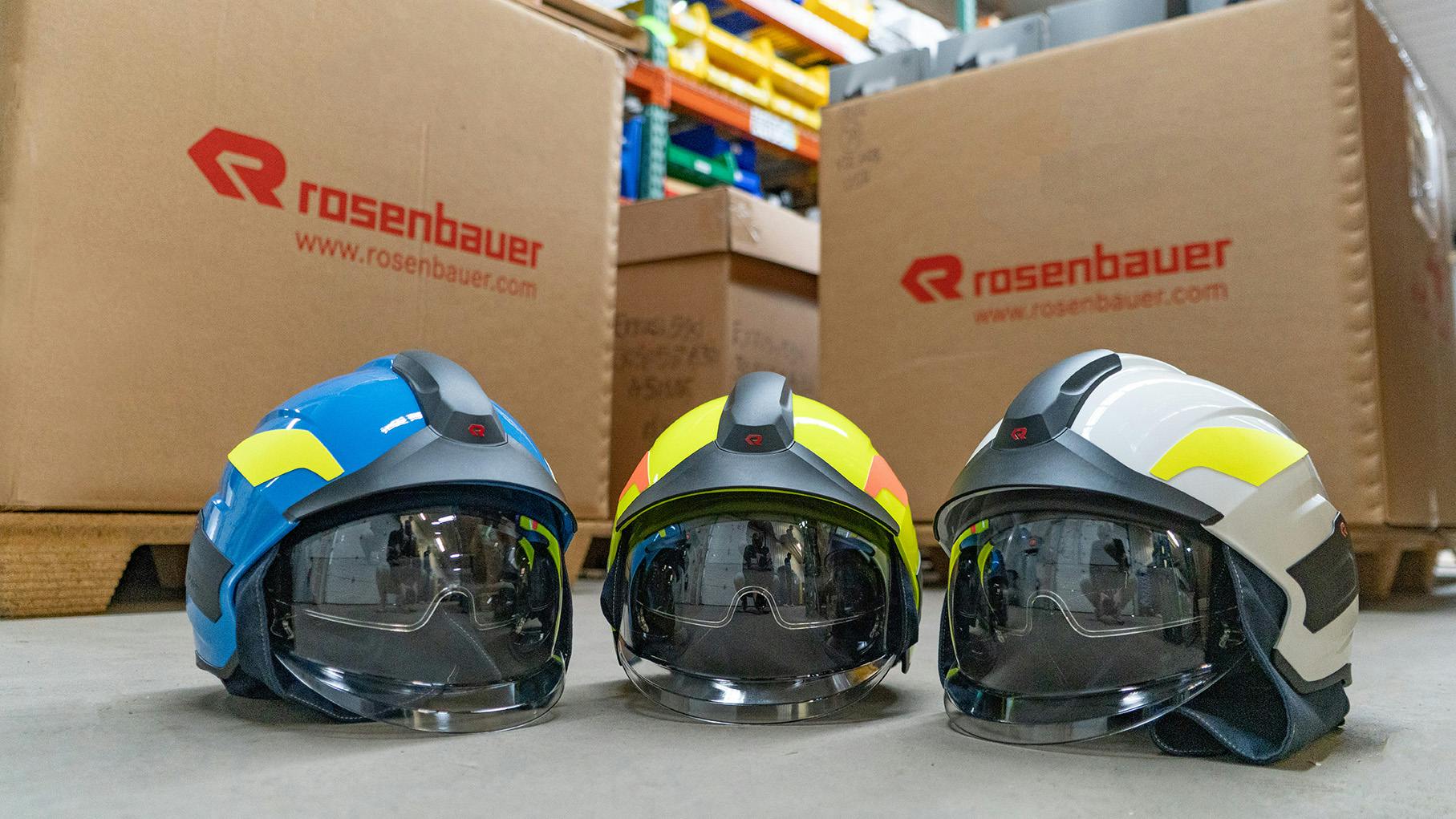 Rosenbauer America Donates Helmets to the Jamaican Fire Brigade