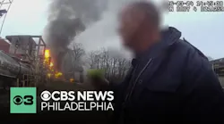 Body Cam Captures Early Moments at Logan Township, Plant Blast