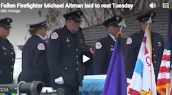 Colleagues, Citizens Pause to Remember Chicago Firefighter