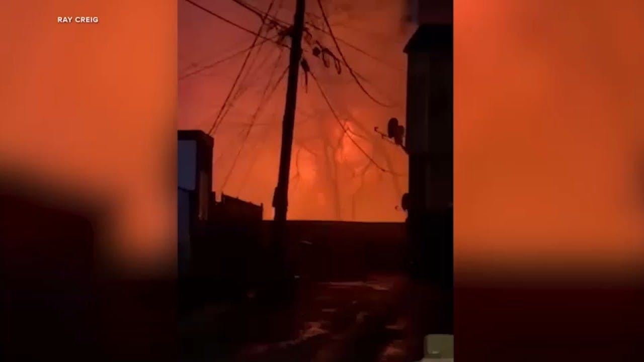 Blaze Destroys Row of Buildings in Butler, NJ