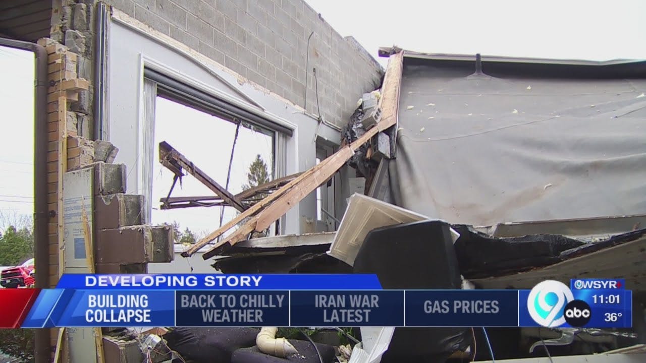 Geddes photography building collapses, owner devastated